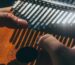 A wooden kalimba thumb piano